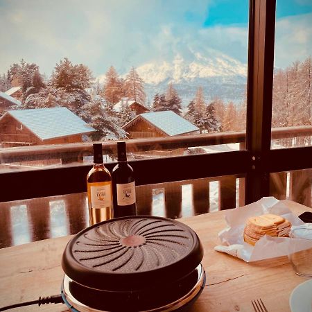 Apartament La Joue Du Loup, Aux Pieds Des Pistes Et Vue Sur Montagnes Zewnętrze zdjęcie