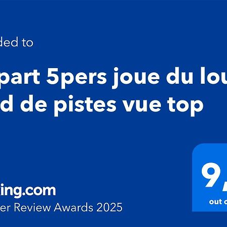 Apartament La Joue Du Loup, Aux Pieds Des Pistes Et Vue Sur Montagnes Zewnętrze zdjęcie