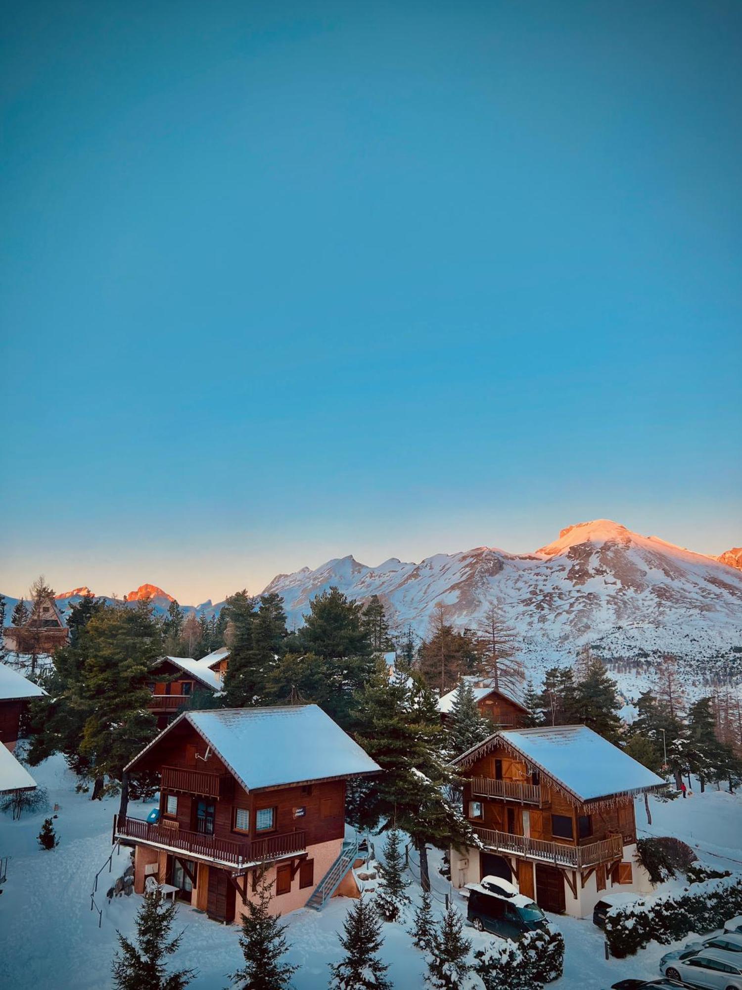 Apartament La Joue Du Loup, Aux Pieds Des Pistes Et Vue Sur Montagnes Zewnętrze zdjęcie