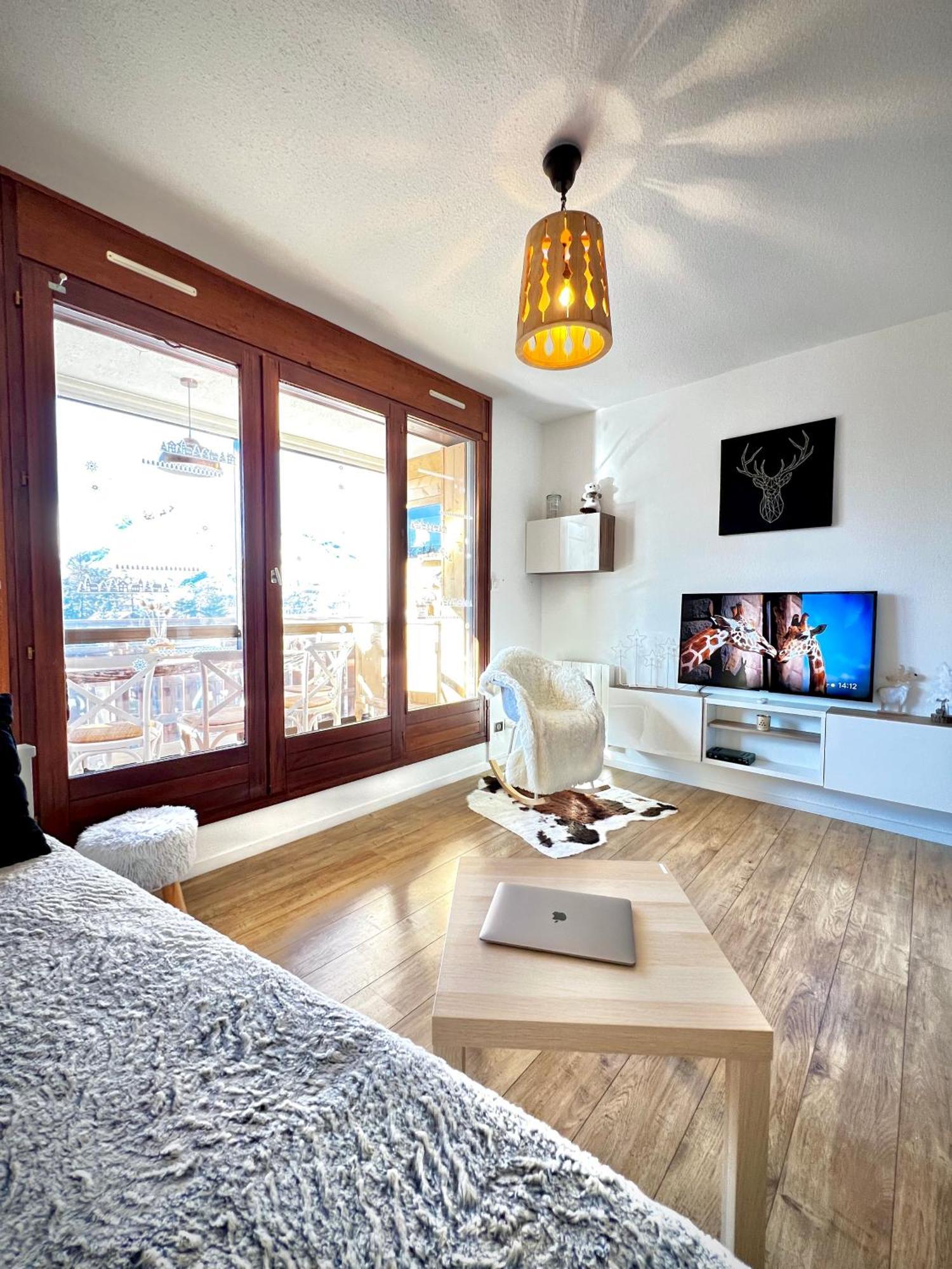 Apartament La Joue Du Loup, Aux Pieds Des Pistes Et Vue Sur Montagnes Zewnętrze zdjęcie